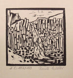 Renate Muller - Original Woodcut