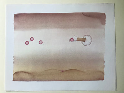 Jean-Michel Folon Vintage Print 1974