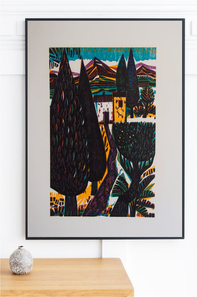 Alfred Pohl - Original Woodcut