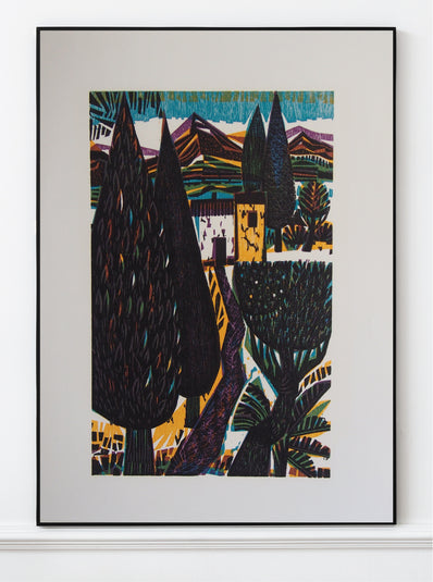 Alfred Pohl - Original Woodcut