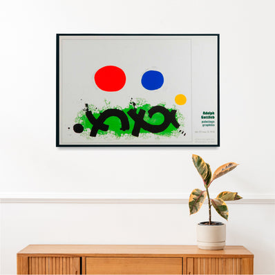 Aldolph Gottlieb Original Artist Poster 1974