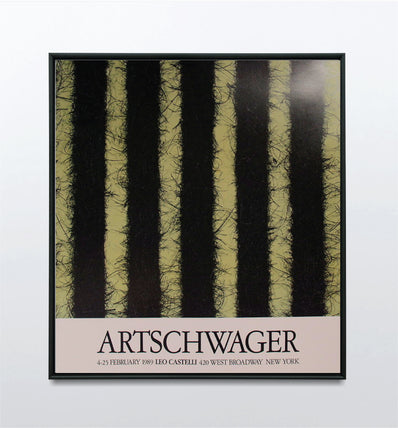 Richard Artschwager - Original Artist Poster 1989