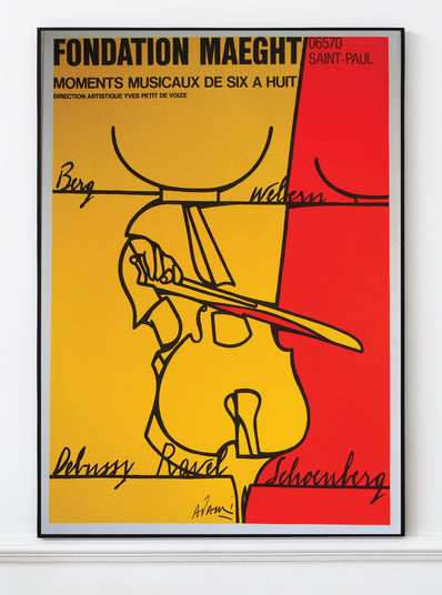 Valerio Adami Original Artist Poster 1976