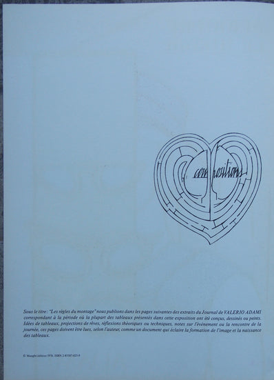 Valerio Adami Print - Original Lithograph 1976