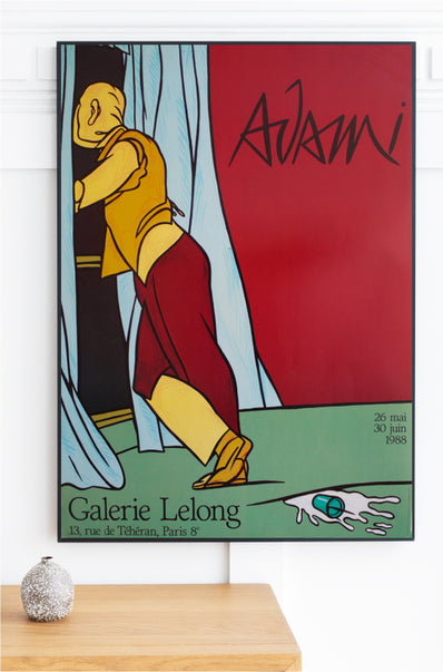 Valerio Adami - Original Artist Poster 1988
