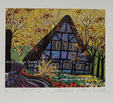 Adelheid Poser-Waller   - Hand Signed Lithograph