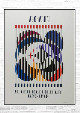 Agam - Original Artist Poster 1976