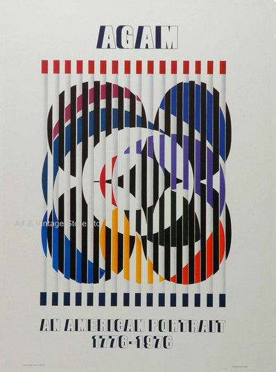 Agam - Original Artist Poster 1976