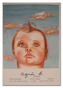 Agnes B - Original Artist Poster 1988