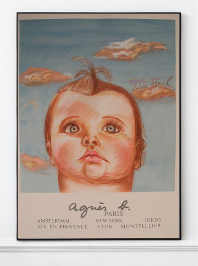 Agnes B - Original Artist Poster 1988
