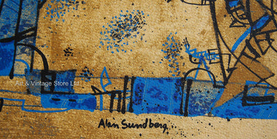 Alan Sundberg – Vintage Art Print