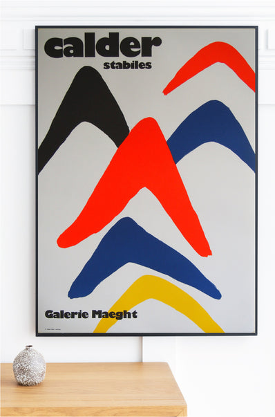 Alexander Calder Original Artist Poster 1971