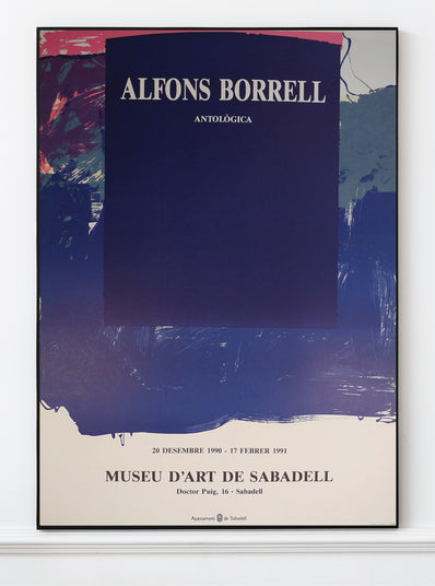 Alfons Borrell - Original Artist Poster 1991