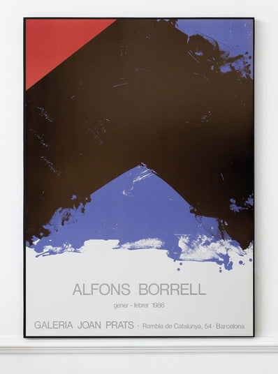 Alfons Borrell - Original Artist Poster 1986