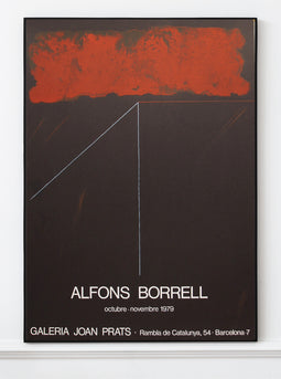 Alfons Borrell - Original Artist Poster 1978