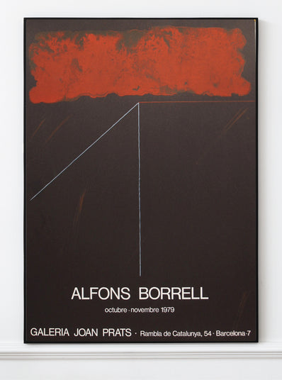 Alfons Borrell - Original Artist Poster 1978