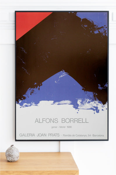 Alfons Borrell - Original Artist Poster 1986