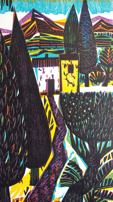 Alfred Pohl - Original Woodcut