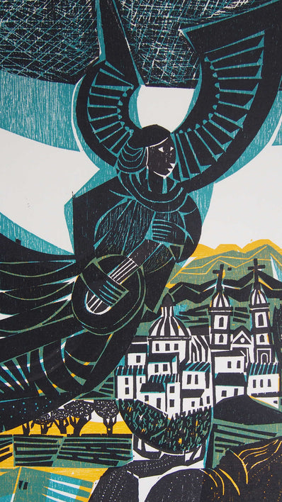 Alfred Pohl - Original Woodcut