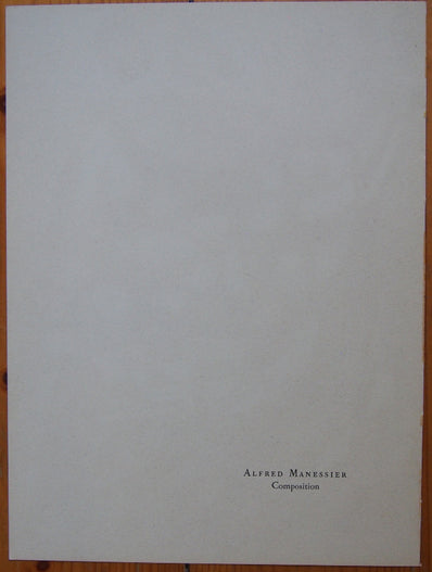 Alfred Manessier Vintage Print - Original Lithograph 1964