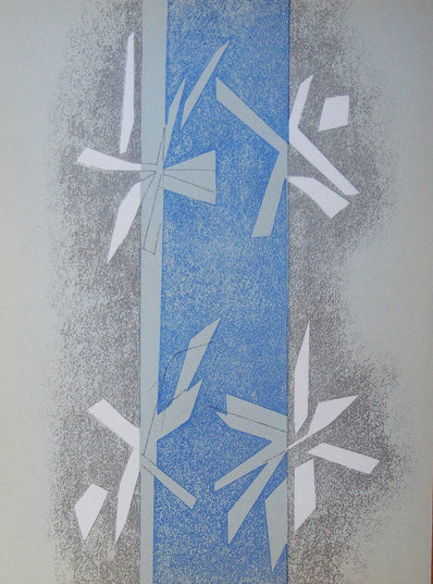 Andre Beaudin Vintage Print - Original Lithograph 1964
