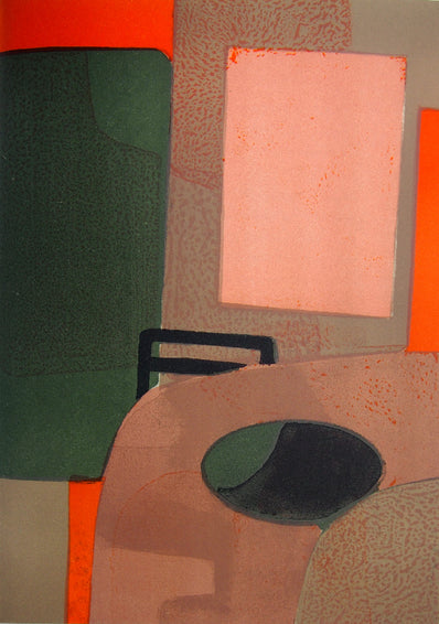 André Minaux Vintage Print - Original Lithograph 1968