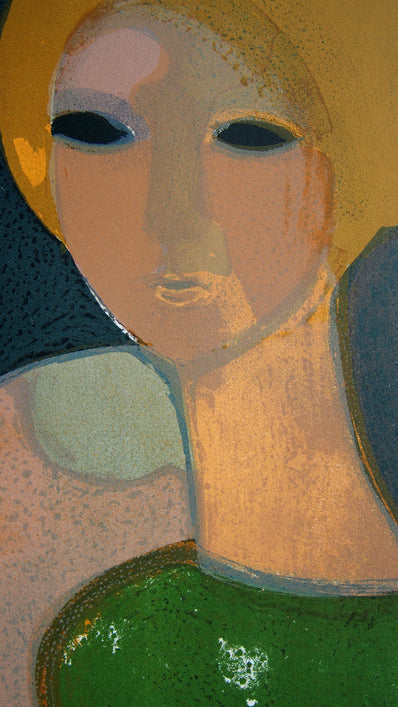 André Minaux Vintage Print - Original Lithograph 1968