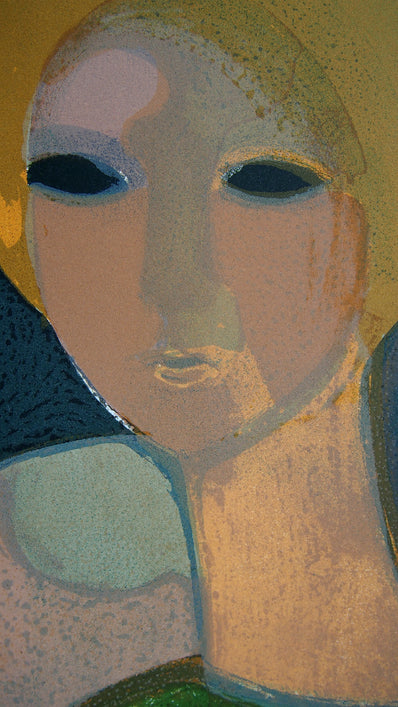 André Minaux Vintage Print - Original Lithograph 1968