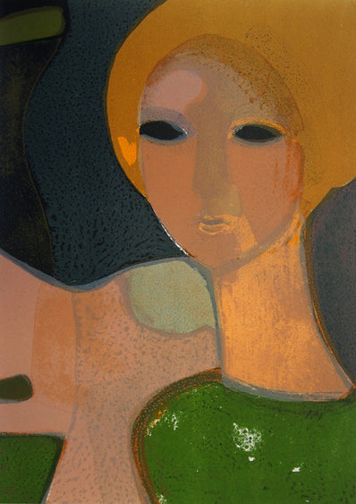 André Minaux Vintage Print - Original Lithograph 1968