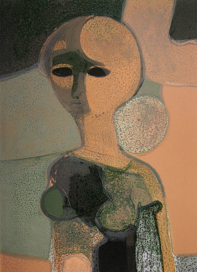 André Minaux Vintage Print - Original Lithograph 1968