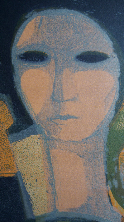 André Minaux Vintage Print - Original Lithograph 1968