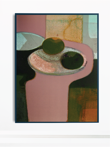 André Minaux Vintage Print - Original Lithograph 1968