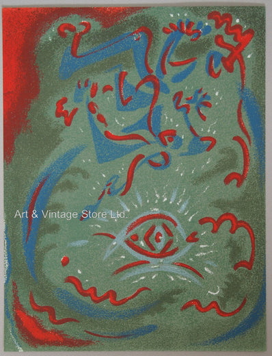André Masson Vintage Print - Original Lithograph 1970