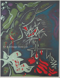 André Masson Vintage Print - Original Lithograph 1970