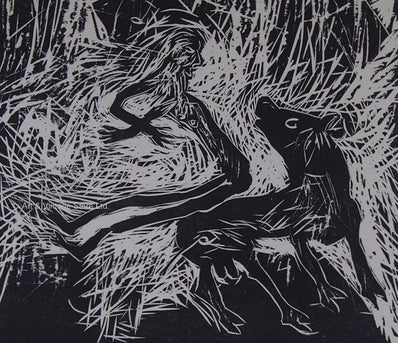 Andreas Bindl - Original Woodcut