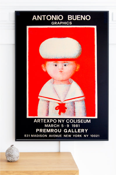 Antonio Bueno - Original Artist Poster 1981