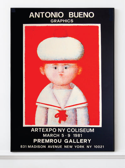 Antonio Bueno - Original Artist Poster 1981