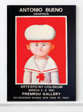 Antonio Bueno - Original Artist Poster 1981
