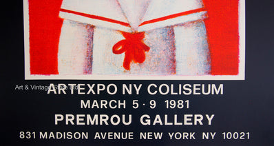 Antonio Bueno - Original Artist Poster 1981