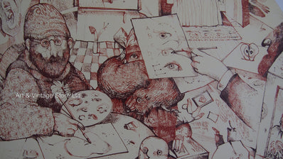 Antonio Possenti - Hand Signed Original Artist Poster 1981