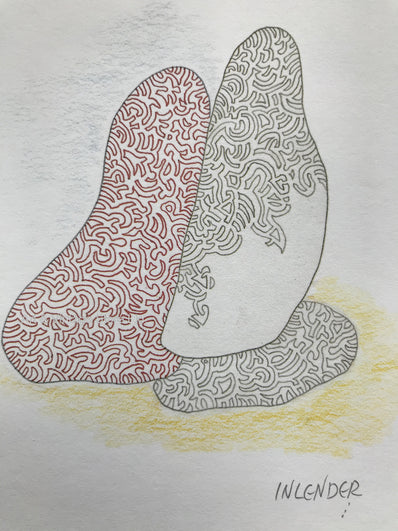 Avraham Inlender   –  Original Limited Edition Lithograph 1985