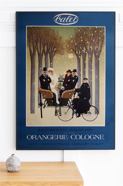 Jan Balet  - Hand Signed Original Artist Poster 1977