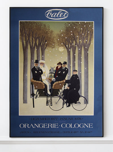 Jan Balet  - Hand Signed Original Artist Poster 1977