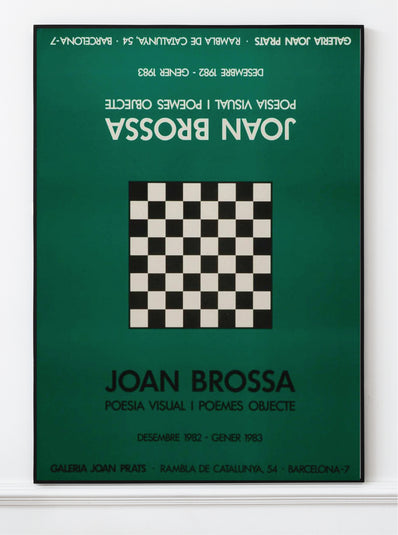 Joan Brossa - Original Artist Poster 1982