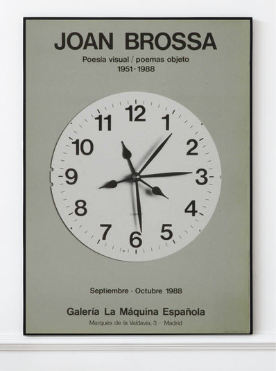 Joan Brossa - Original Artist Poster 1988