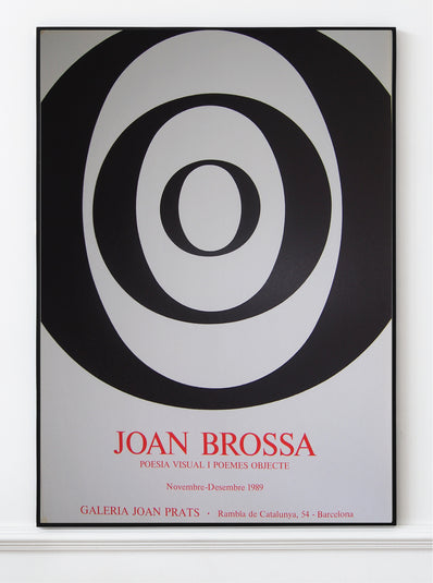 Joan Brossa - Original Artist Poster 1989