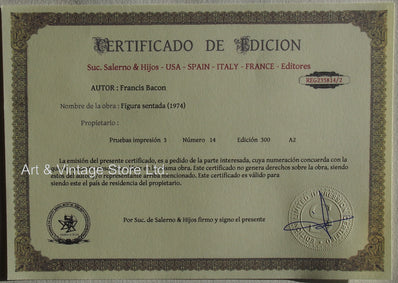 Francis Bacon - Fine Art Print