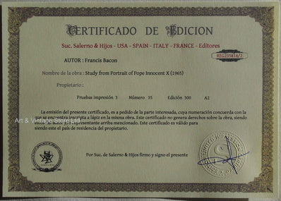 Francis Bacon - Fine Art Print