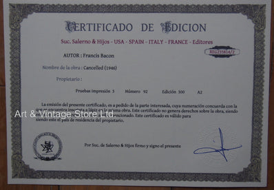 Francis Bacon - Fine Art Print