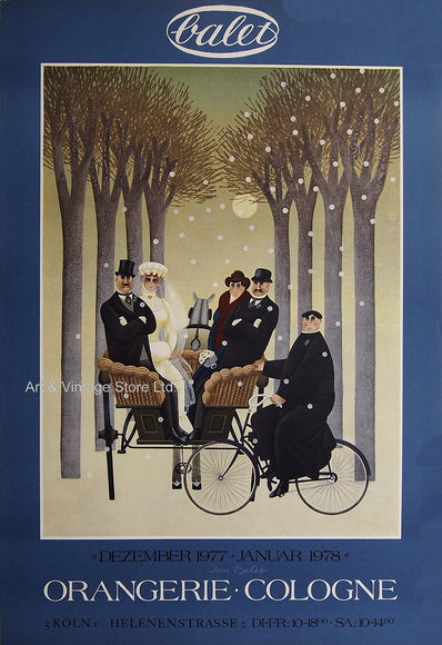 Jan Balet  - Hand Signed Original Artist Poster 1977